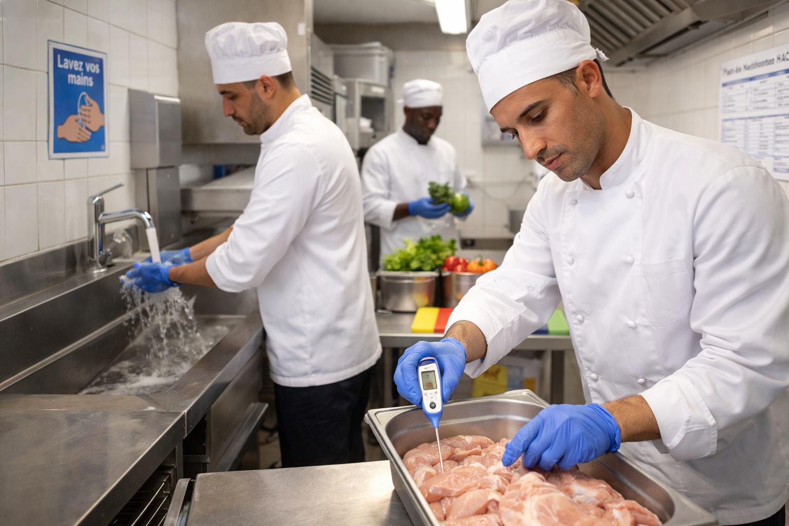 Les bases de l’hygiène alimentaire (HACCP) au Maroc